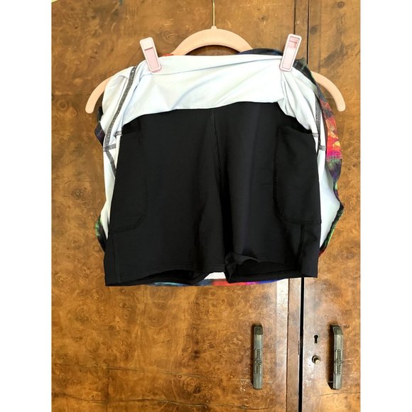 Vibrant Multicolor Mini Skirt - Picture 6 of 9